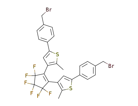 1,2-bis(2-methyl-5-(4-bromobenzyl)thiophen-3-yl)hexafluorocyclopentene