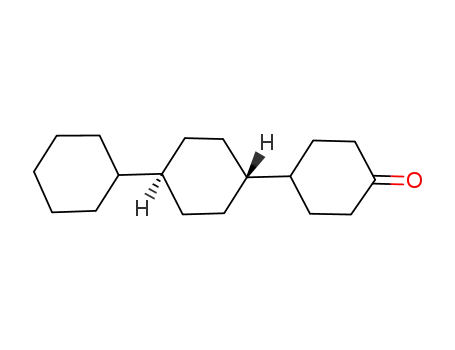 Molecular Structure of 132292-31-0 (trans-1,1':4',1-tercyclohexyl-4-one)