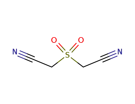 Molecular Structure of 37463-94-8 (SULPHONYLDIACETONITRILE)