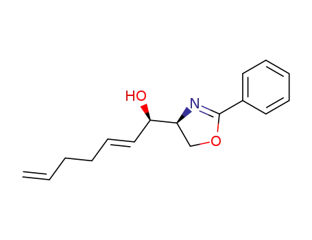 (1R,2E,4'S)-1-(2'-phenyl-4',5'-dihdyrooxazol-4'-yl)hepta-2,6-dien-1-ol