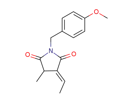 3-Eth-(E)-ylidene-1-(4-methoxy-benzyl)-4-methyl-pyrrolidine-2,5-dione