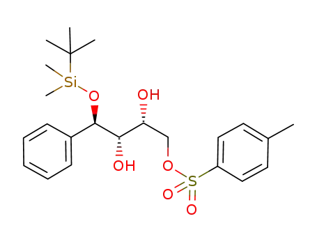 Toluene-4-sulfonic acid (2R,3S,4R)-4-(tert-butyl-dimethyl-silanyloxy)-2,3-dihydroxy-4-phenyl-butyl ester