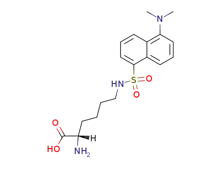 Molecular Structure of 1101-84-4 (N-EPSILON-DANSYL-L-LYSINE)