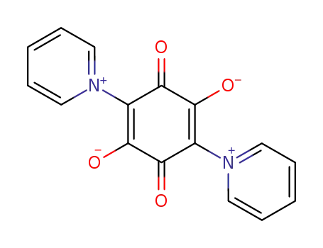 3,6-Dioxo-2,5-di(pyridin-1-ium-1-yl)cyclohexa-1,4-diene-1,4-bis(olate)