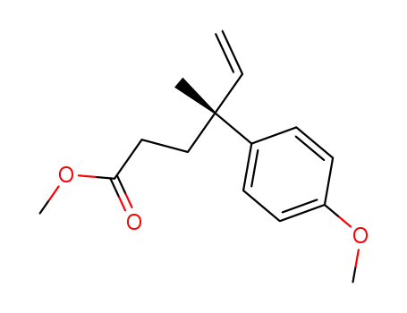 methyl (R)-(-)-4-(4-methoxyphenyl)-4-methylhex-5-enoate