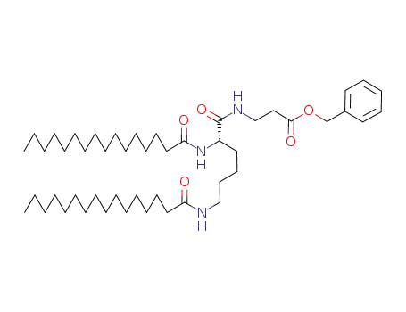N<sup>α</sup>,N<sup>ε</sup>-bis(hexadecanoyl)-N-[2-(benzyloxycarbonyl)ethyl]-L-lysinamide