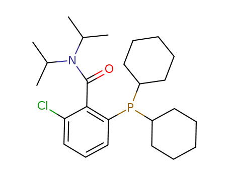 N,N-diisopropyl 6-chloro-2-dicyclohexylphosphinobenzamide