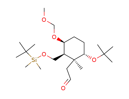 [(1S,2S,3S,6S)-6-tert-Butoxy-2-(tert-butyl-dimethyl-silanyloxymethyl)-3-methoxymethoxy-1-methyl-cyclohexyl]-acetaldehyde
