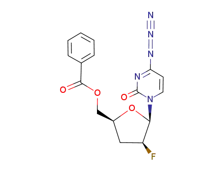 Benzoic acid (2S,4S,5R)-5-(4-azido-2-oxo-2H-pyrimidin-1-yl)-4-fluoro-tetrahydro-furan-2-ylmethyl ester