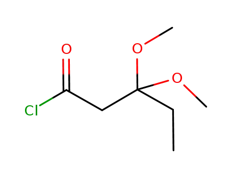 3,3-dimethoxypentanoyl chloride