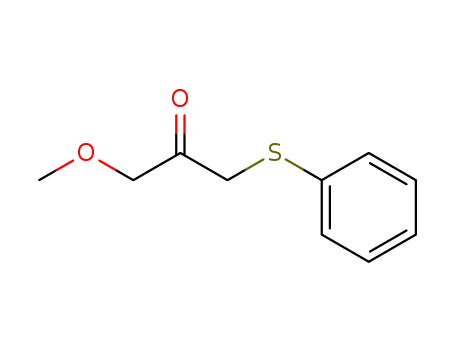 2-Propanone, 1-methoxy-3-(phenylthio)-