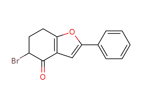 5-bromo-2-phenyl-4,5,6,7-tetrahydro-benzo[b]furan-4-one
