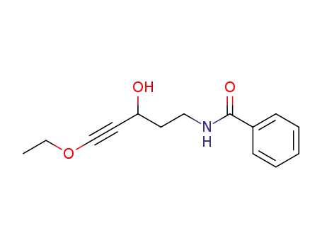 N-(5-ethoxy-3-hydroxypent-4-ynyl)benzamide