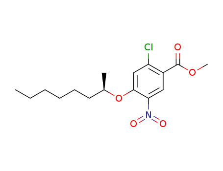 methyl (R)-2-chloro-4-(2-octyloxy)-5-nitrobenzoate