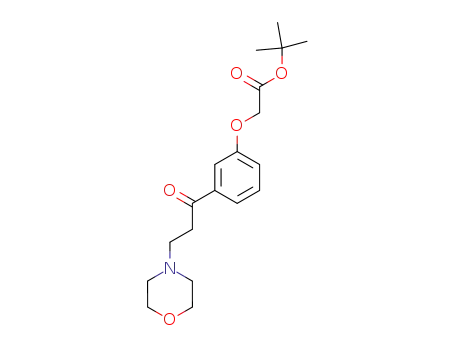 [3-(3-morpholin-4-yl-propionyl)-phenoxy]-acetic acid <i>tert</i>-butyl ester
