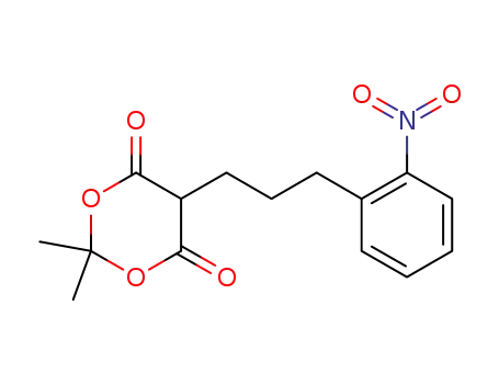 2,2-dimethyl-5-[3-(2-nitrophenyl)propyl][1,3]dioxane-4,6-dione
