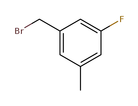 Molecular Structure of 212268-39-8 (3-FLUORO-5-METHYLBENZYL BROMIDE)