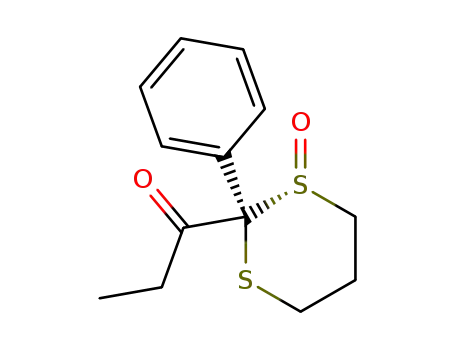 anti-2-propanoyl-2-phenyl-1,3-dithiane 1R-oxide