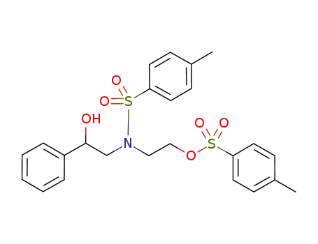 toluene-4-sulfonic acid 2-[(2-hydroxy-2-phenylethyl)(toluene-4-sulfonyl)amino]ethyl ester