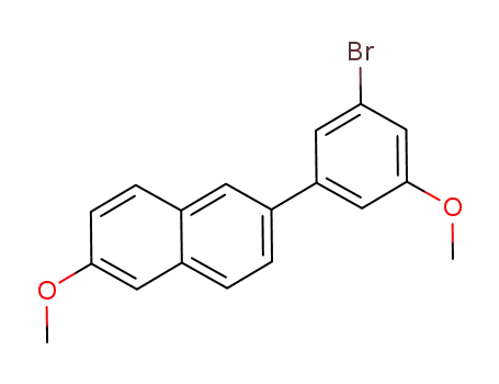 2-(3-bromo-5-methoxyphenyl)-6-methoxynaphthalene