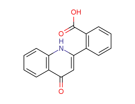 2-(4-oxo-1,4-dihydro-quinolin-2-yl) benzoic acid