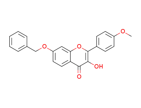 7-(benzyloxy)-3-hydroxy-2-(4-methoxyphenyl)-4H-chromen-4-one