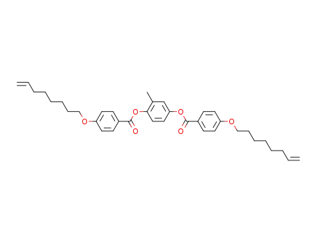 Benzoic acid, 4-(7-octenyloxy)-, 2-methyl-1,4-phenylene ester