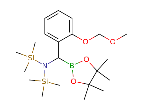 [(2-{[(methyloxy)methyl]oxy}phenyl)(4,4,5,5-tetramethyl-1,3,2-dioxaborolan-2-yl)methyl]bis(trimethylsilyl)amine