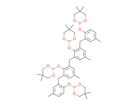 bis{3-[2-(5,5-dimethyl-1,3,2-dioxaphosphorinan-2-yloxy)-5-methylbenzyl]-2-(5,5-dimethyl-1,3,2-dioxaphosphorinan-2-yloxy)-5-methylphenyl}methane