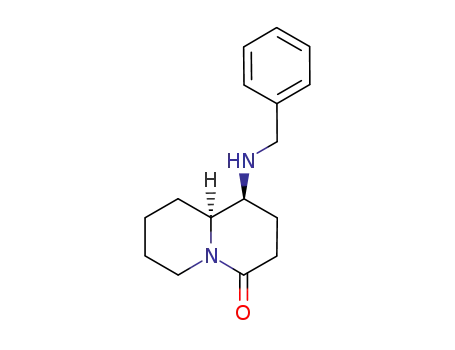 (1S,9aS)-1-(benzylamino)octahydroquinolizin-4-one