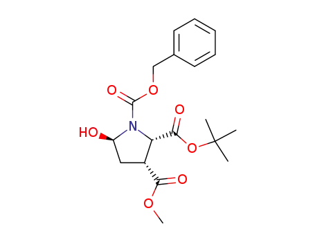 (2S,3R,5R)-5-Hydroxy-pyrrolidine-1,2,3-tricarboxylic acid 1-benzyl ester 2-tert-butyl ester 3-methyl ester