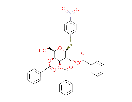 4-nitrophenyl 2,3,4-tri-O-benzoyl-1-thio-β-D-galactopyranoside