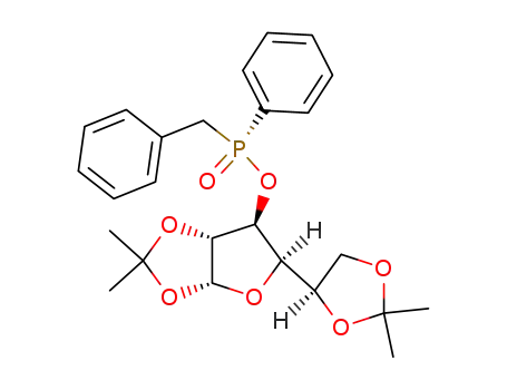(D)-1,2:5,6-diisopropylidene-α-D-glucofuranosyl benzylphenylphosphinate