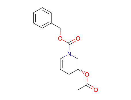 1(2H)-Pyridinecarboxylic acid, 3-(acetyloxy)-3,4-dihydro-, phenylmethyl
ester, (3R)-