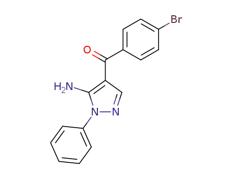 (5-Amino-1-phenyl-1H-pyrazol-4-YL)(4-bromophenyl)methanone