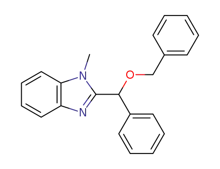 1-methyl-2-(α-benzyloxybenzyl)benzimidazole