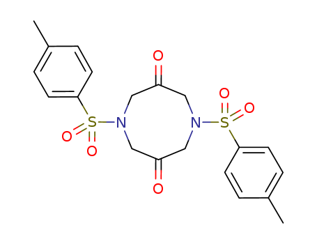 Molecular Structure of 160624-80-6 (1,5-Diazocine-3,7(2H,4H)-dione,
tetrahydro-1,5-bis[(4-methylphenyl)sulfonyl]-)