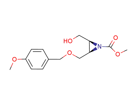 (2S-cis)-methyl ester 2-(hydroxymethyl)-3-[(4-methoxyphenyl)methoxymethyl]-1-aziridinecarboxylic acid