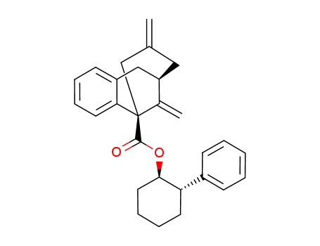 (1S,9R)-11,13-Dimethylene-tricyclo[7.3.1.0<sup>2,7</sup>]trideca-2,4,6-triene-1-carboxylic acid (1R,2S)-2-phenyl-cyclohexyl ester