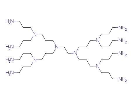 Molecular Structure of 179125-43-0 (N<sup>1</sup>-(3-Amino-propyl)-N<sup>1</sup>-(3-{{3-[bis-(3-amino-propyl)-amino]-propyl}-[2-(bis-{3-[bis-(3-amino-propyl)-amino]-propyl}-amino)-ethyl]-amino}-propyl)-propane-1,3-diamine)