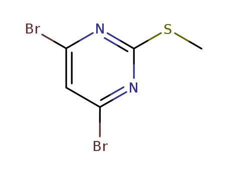 4,6-dibroMo-2-(Methylthio)pyriMidine