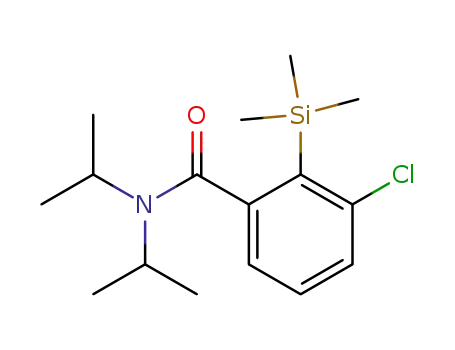 N,N-diisopropyl 3-chloro-2-trimethylsilylbenzamide