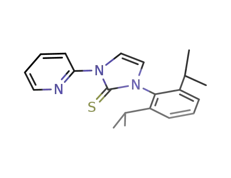 1-pyridyl-(3-(2,6-diisopropylphenylimidazole)-2-thione)