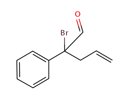 Molecular Structure of 1068459-68-6 (2-bromo-2-phenylpent-4-enal)
