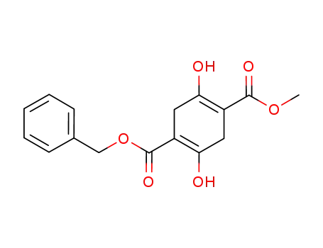 benzyl methyl 2,5-dihydroxycyclohexa-1,4-diene-1,4-dicarboxylate