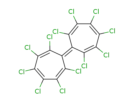 Molecular Structure of 35228-70-7 (dodecachloroheptafulvalene)