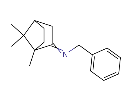 Benzyl-[1,7,7-trimethyl-bicyclo[2.2.1]hept-(2E)-ylidene]-amine