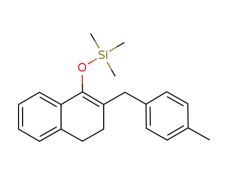2-(4-methylbenzyl)-1-trimethylsilyoxytetral-1-ene