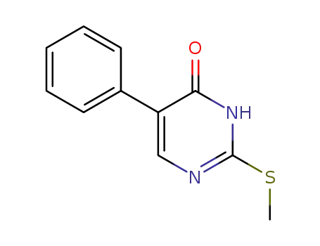 2-(methylthio)-5-phenyl-4(3H)-pyrimidinone