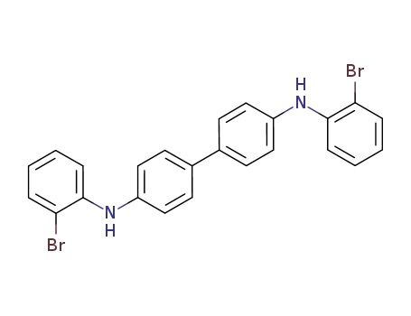 N<sub>4</sub>,N<sub>4</sub>'-bis(2-bromophenyl)biphenyl-4,4'-diamine